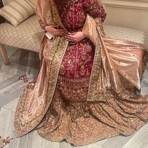 Bridal dress pakistani